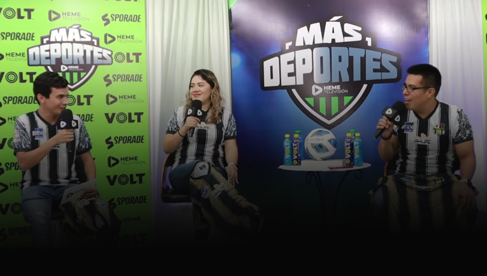 Noticias deportivas con Kevin, Genny y Juan